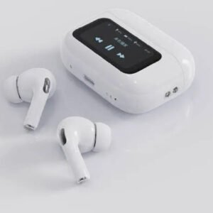 A9 Pro Bluetooth Headset LCD Smart Color Screen Wireless Active Noise Reduction Super Long Battery Life Touch Screen Headphone